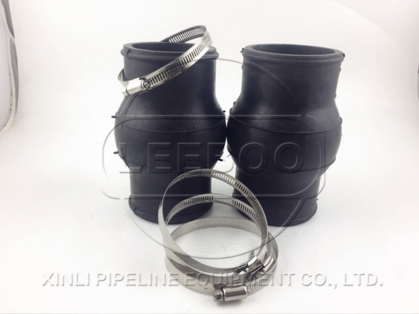 甘肅甘南州合作市卡箍式<a href=http://www.xinligd.com target=_blank class=infotextkey>橡膠接頭</a>樣品圖